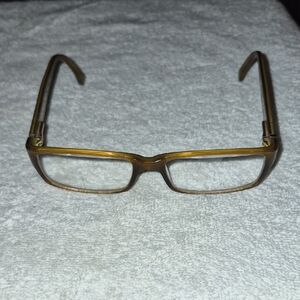 Elegant Tan Eyeglasses Frame